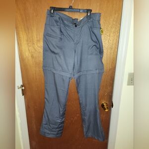 Magellan Womens Fishing Gear Pants, Color Gray, Size Womens Large